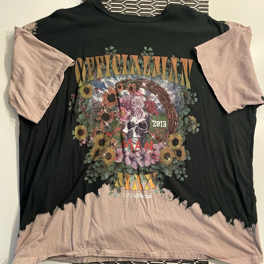 Black Tye-die shirt